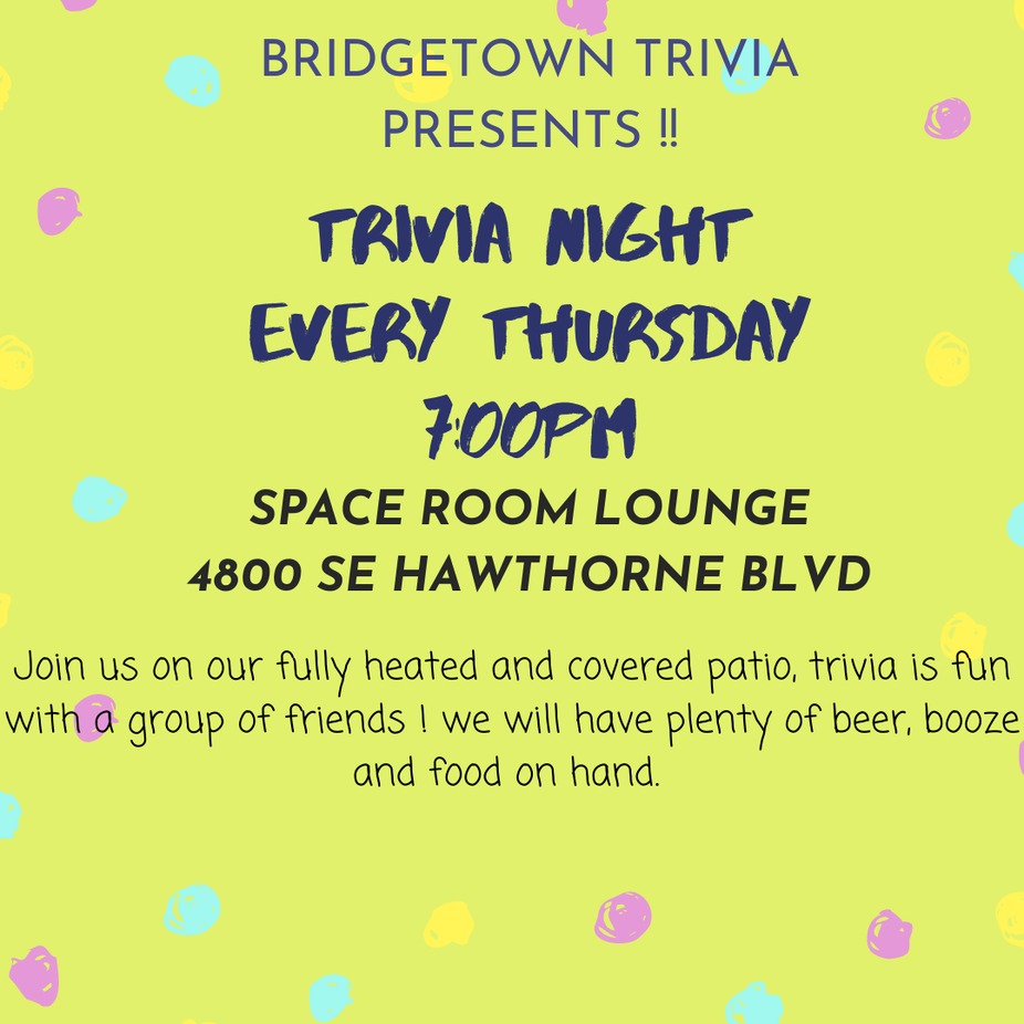 TRIVIA NIGHTS EVERY THURSDAY 7PM event photo