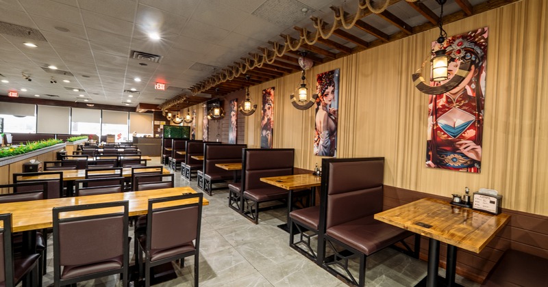 Interior, seating area
