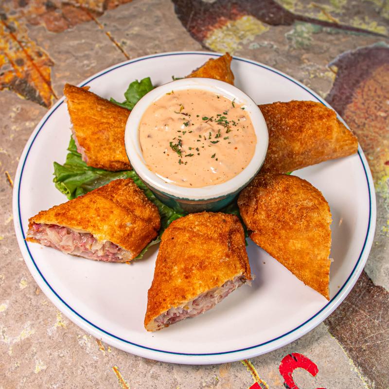 menu item 1 of 11, Irish Egg Rolls