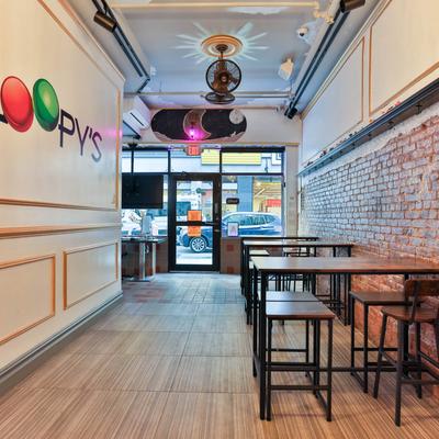 Loopy's Eatery interior space.