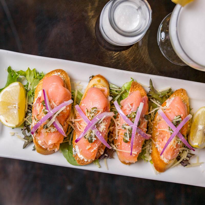 Smoked Salmon Bruschetta photo