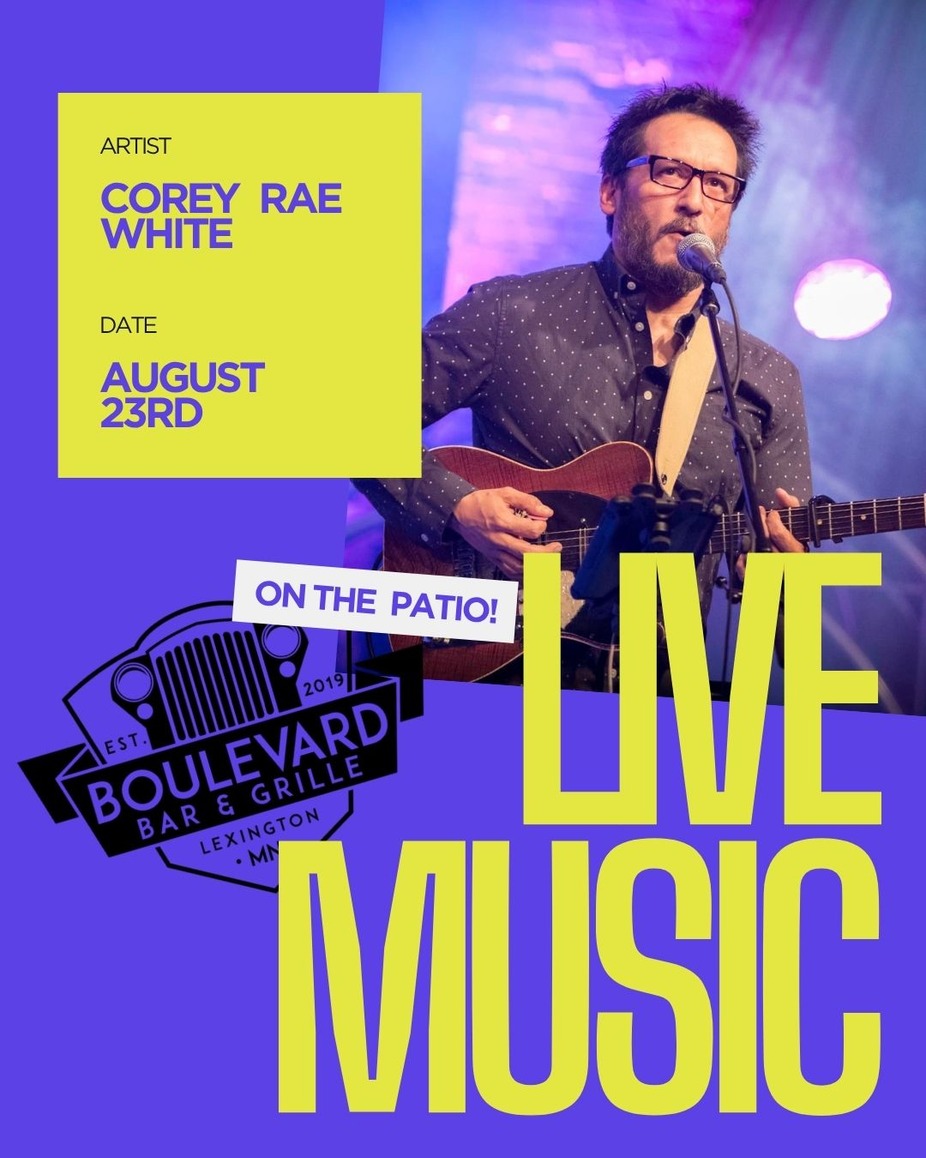 LIVE MUSIC ON THE PATIO ~ Corey Rae White event photo