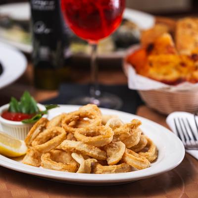 Fried Crispy Calamari.