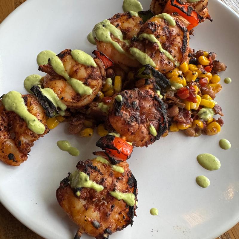 Blackened Shrimp Skewers photo