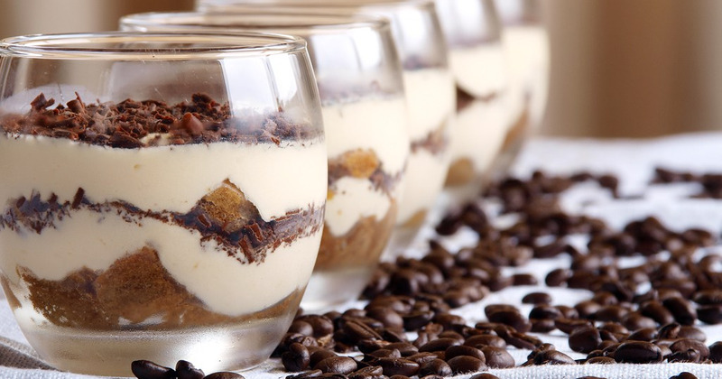 A closeup on a dessert