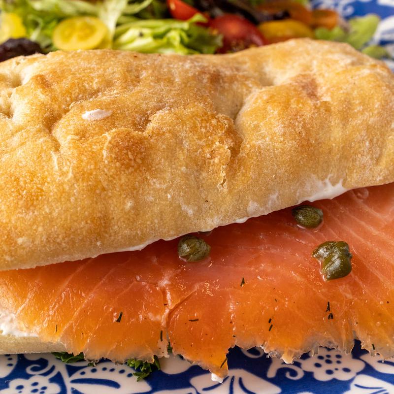 Smoked Salmon Sandwich photo