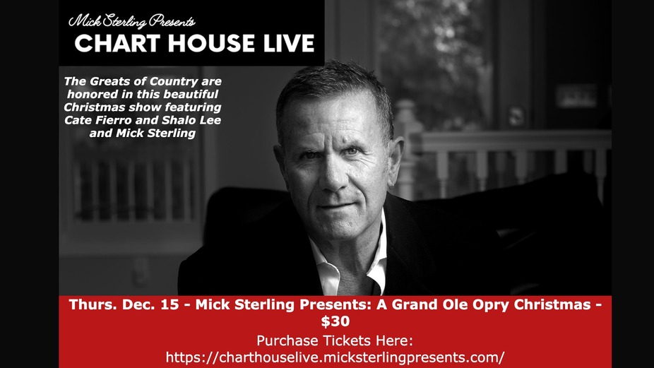 Mick Sterling Presents: A Grand Ole Opry Christmas - $30 event photo