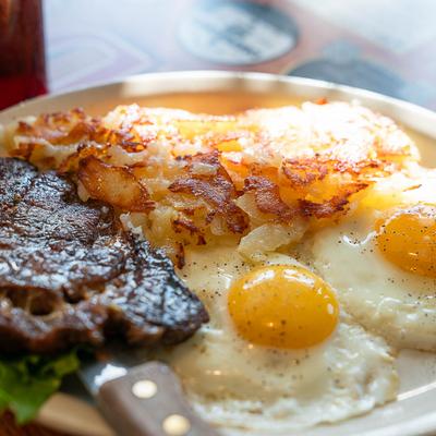 Steak & Eggs.