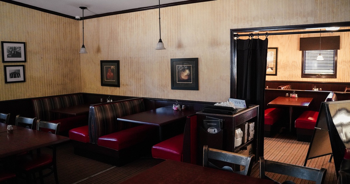 Cozy interior dining area