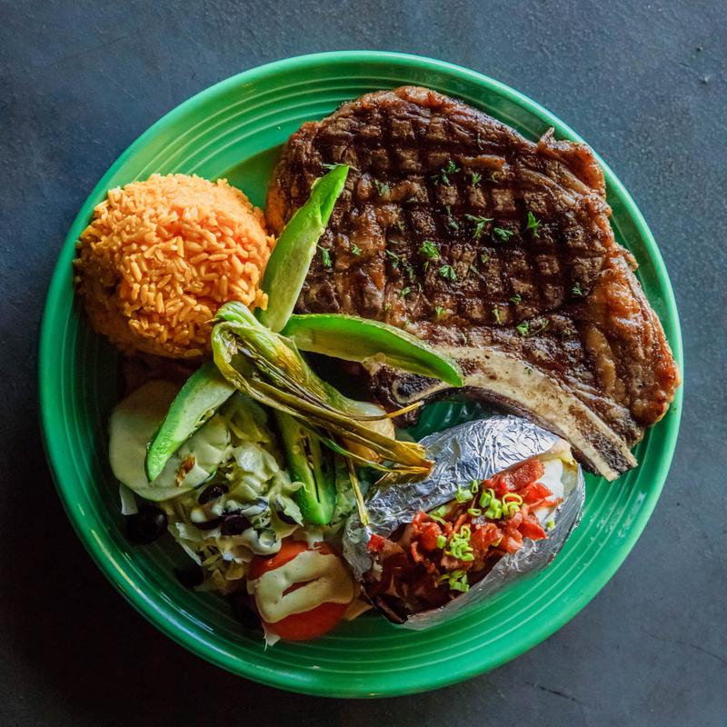 *T-Bone Steak or Rib-Eye Steak photo