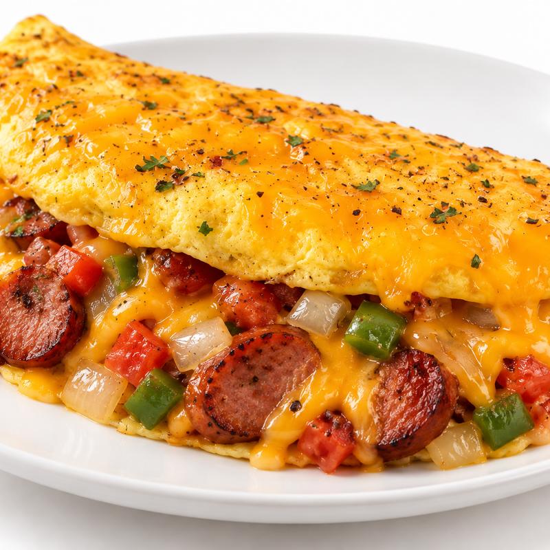 menu item 1 of 53, Build Your Own Omelet Bar