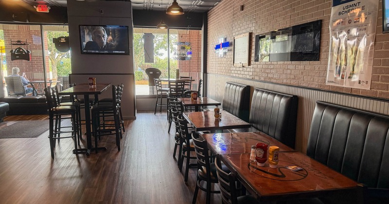 Interior, dining area