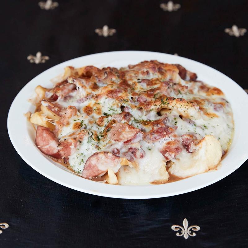 Cajun Cheese Fries with Red Beans photo