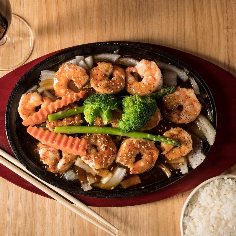 menu item 9 of 15, Shrimp Teriyaki