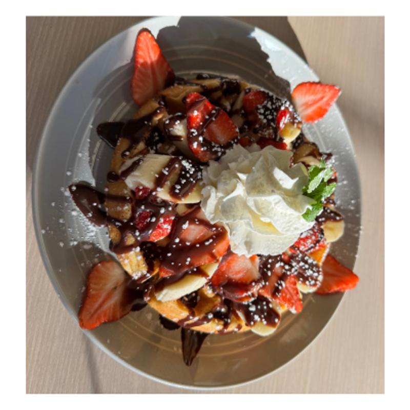 menu item 35 of 57, Nutella Style Waffle