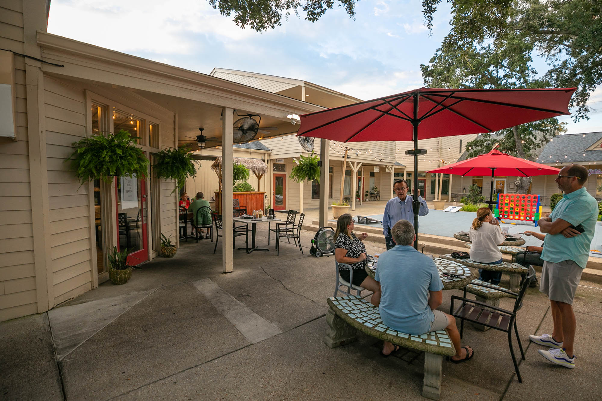 Exterior patio