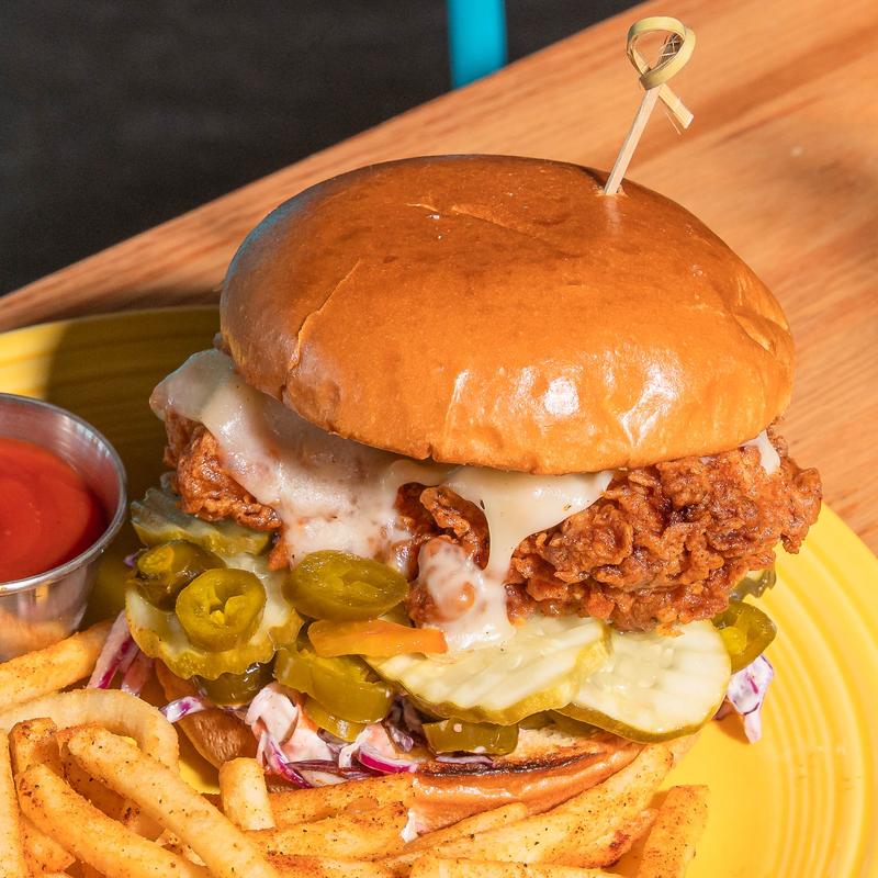 menu item 6 of 12, Fried Chicken Sandwich