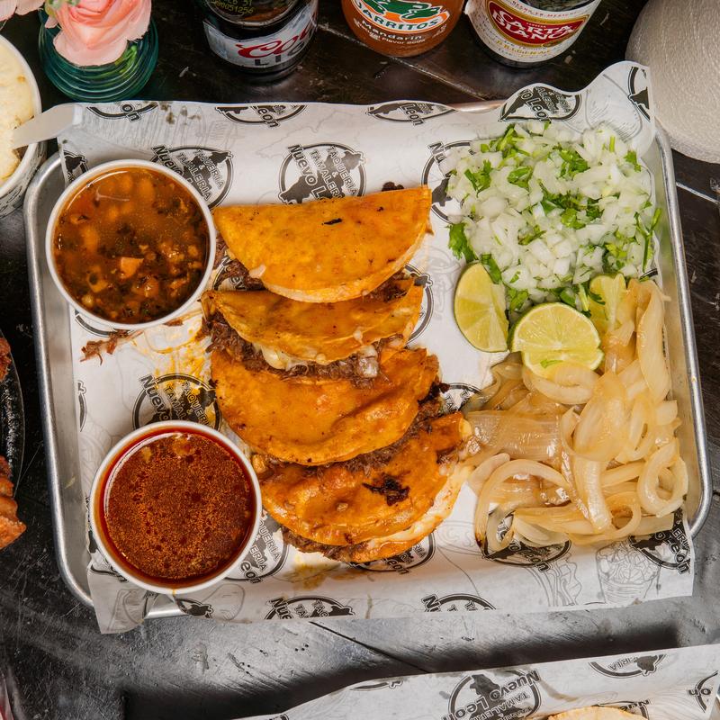 menu item 3 of 8, Quesabirria Tacos