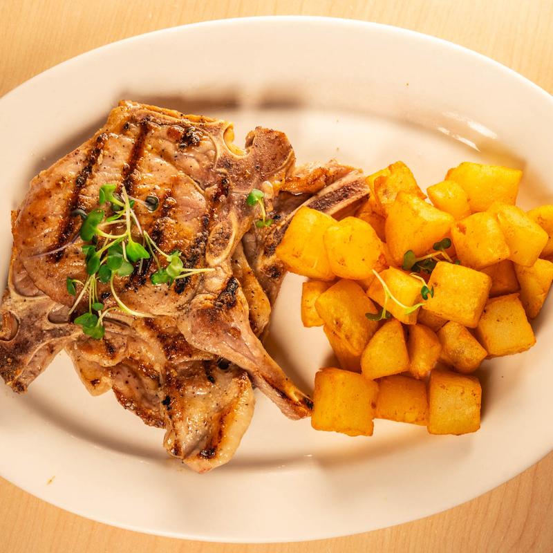 *Two Eggs (Any Style) & Two Pork Chops photo