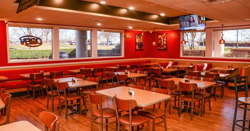 Interior, dining area