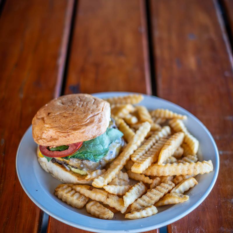 menu item 7 of 9, Cheeseburger