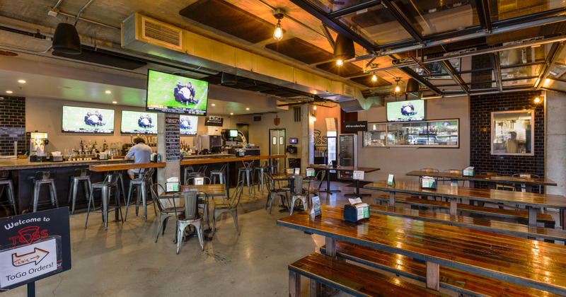 Interior, dining area