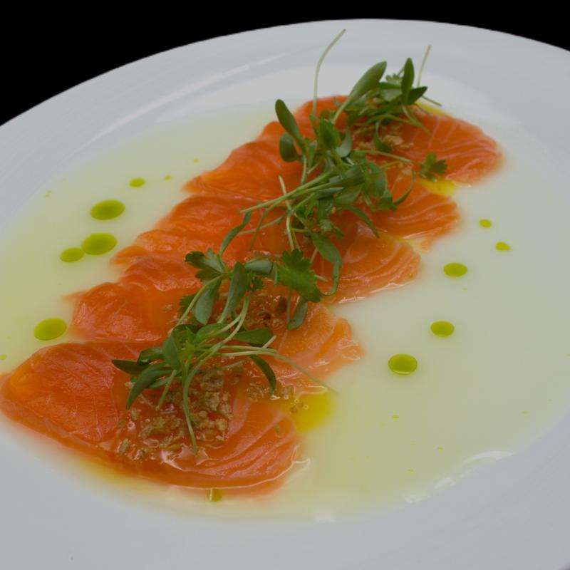 Yuzu Salmon Sashimi photo