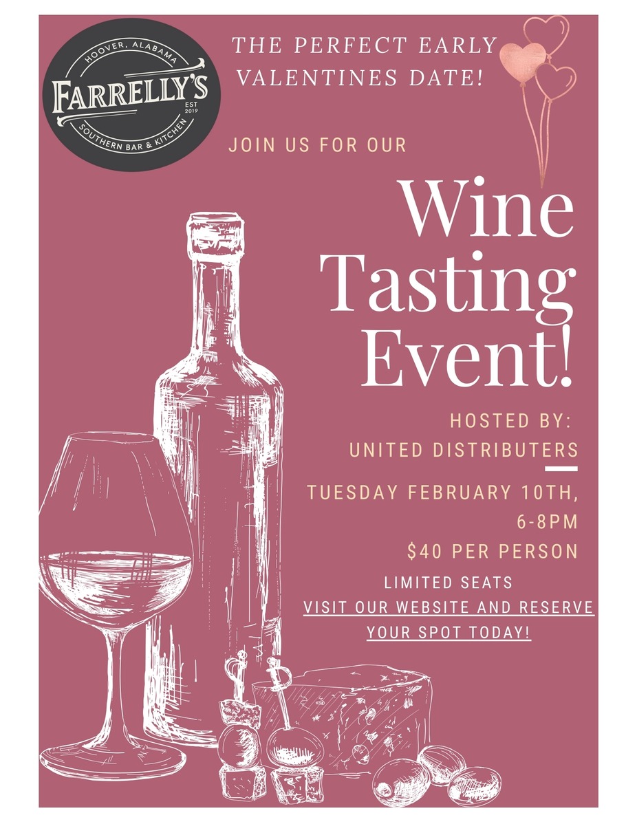 Pre-Valentines Wine Tasting! event photo