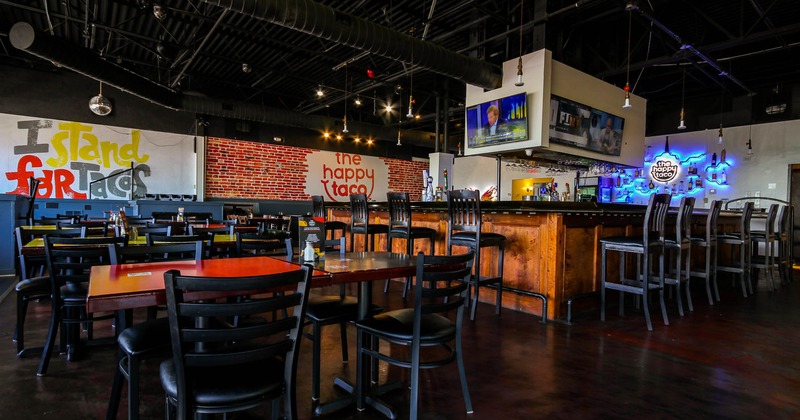 Dining and bar areas