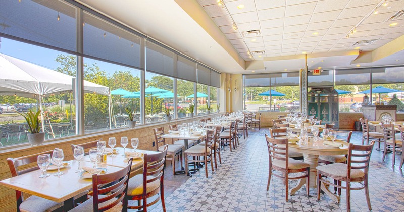 Interior, dining area