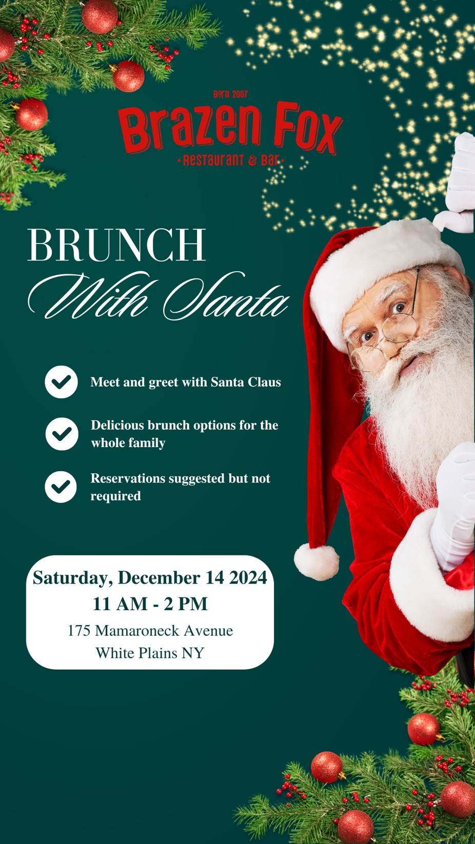 Brunch with Santa event photo