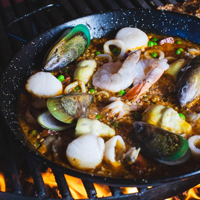 Seafood Chorizo Paella photo