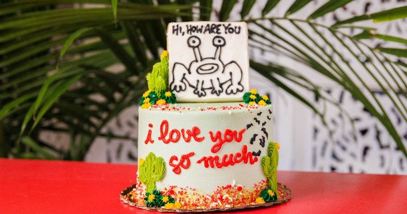 From Austin with Love cake