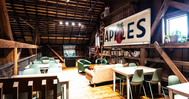 Interior seating space