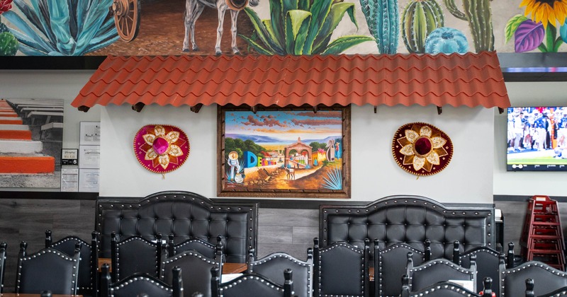 Interior seating space