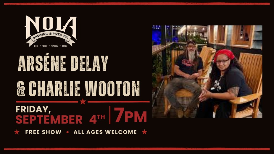 FREE LIVE MUSIC: Arséne DeLay & Charlie Wooton event photo