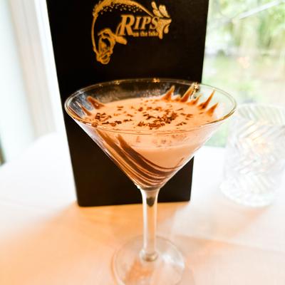 Chocolate Martini.
