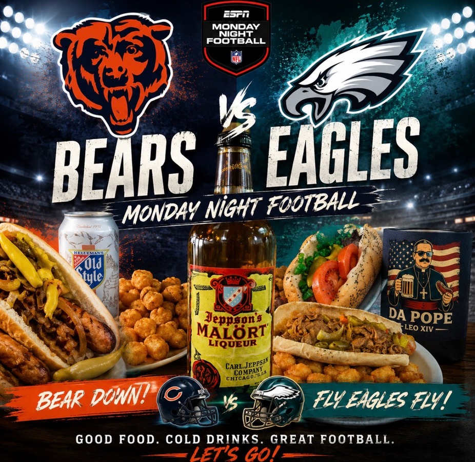 NFL Monday Night Football Chicago Bears Vs Philadelphia Eagles event photo