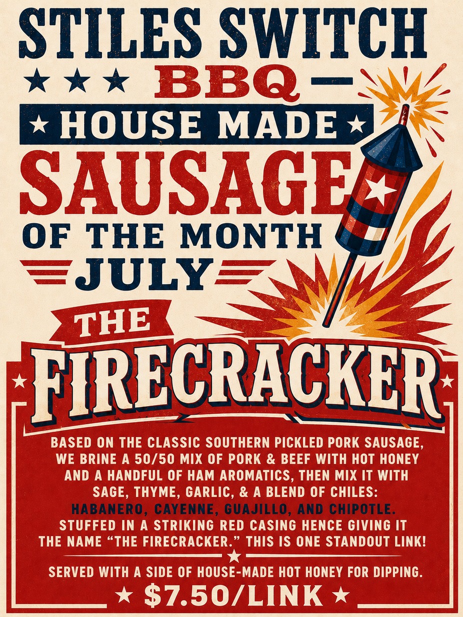 Daily specials for Saturday, July 11th
