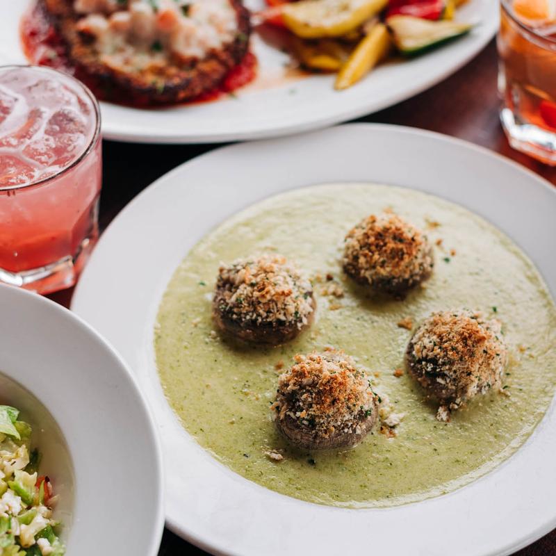 Seafood Stuffed Mushrooms photo