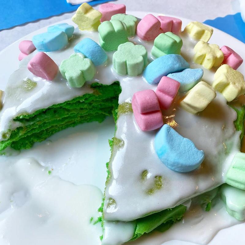 menu item 29 of 35, St. Patrick’s Special Pancakes