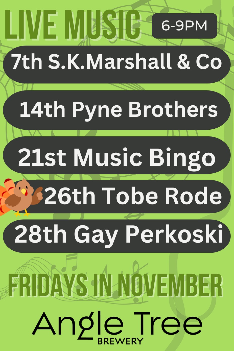 November Live Music event photo