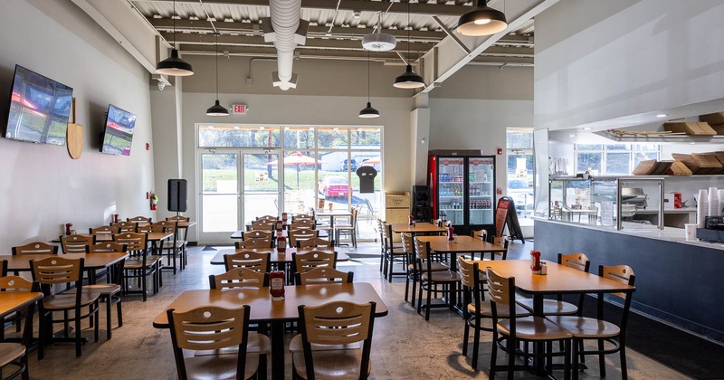 Interior, seating space