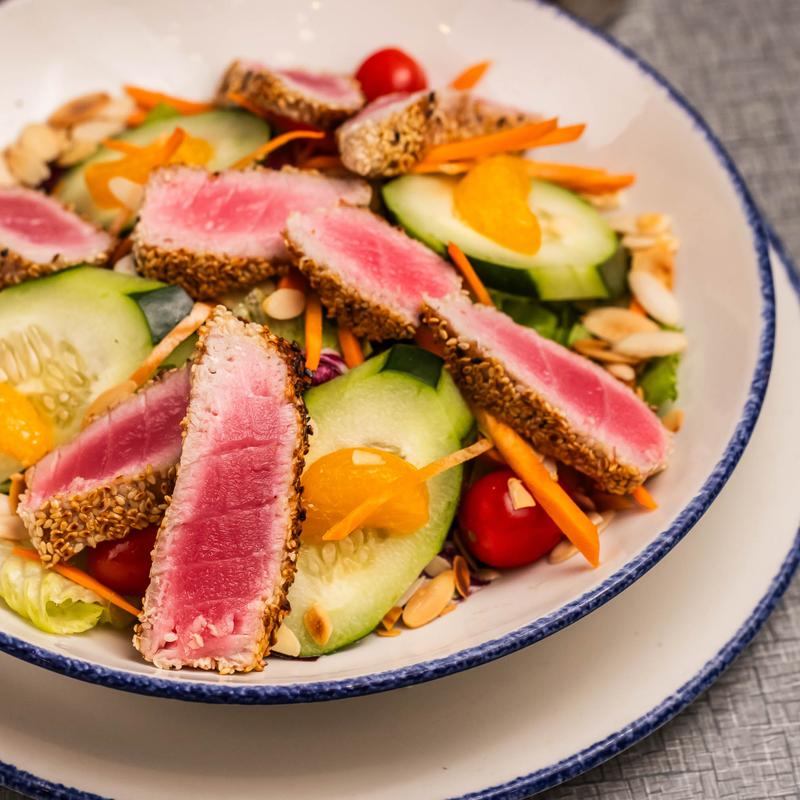 menu item 15 of 42, Asian Ahi Tuna Salad