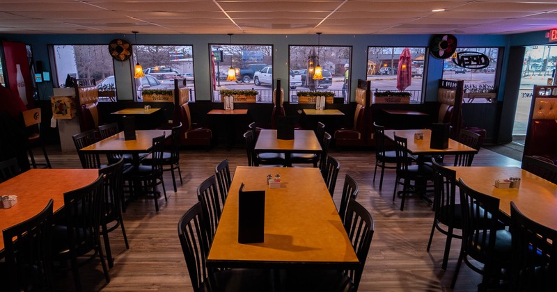 Interior dining area