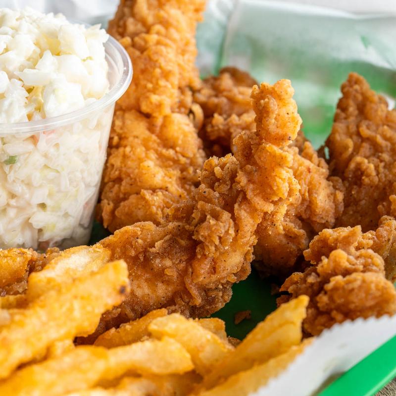menu item 8 of 8, Chicken Tender Basket