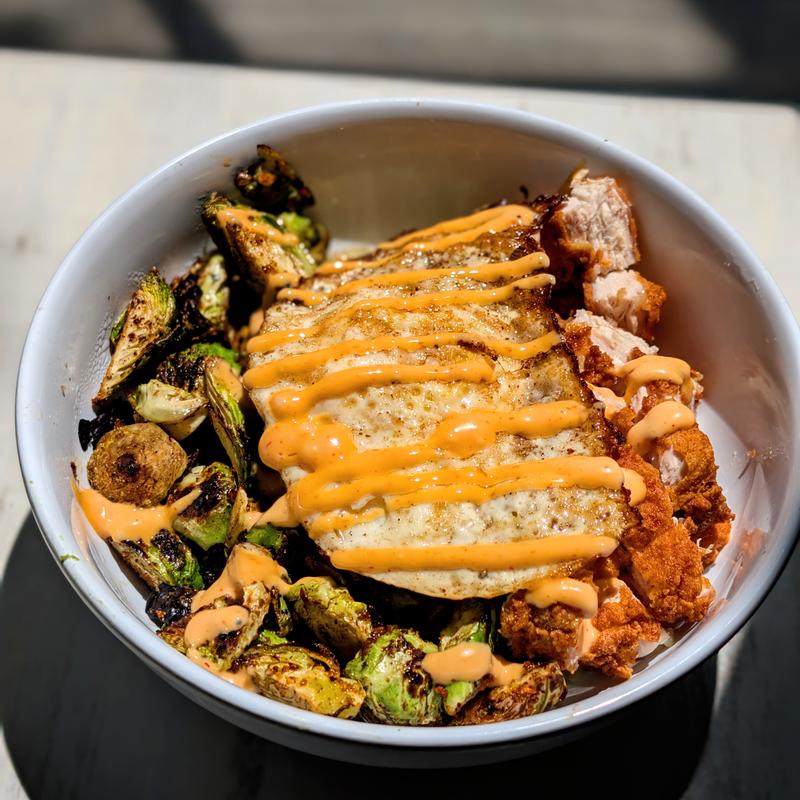 Chili Crisp Chicken Rice Bowl photo