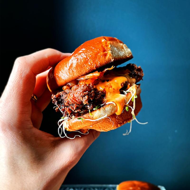 Crispy Korean Chicken Sliders photo