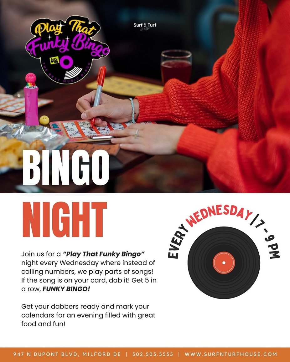 Funky Music Bingo event photo