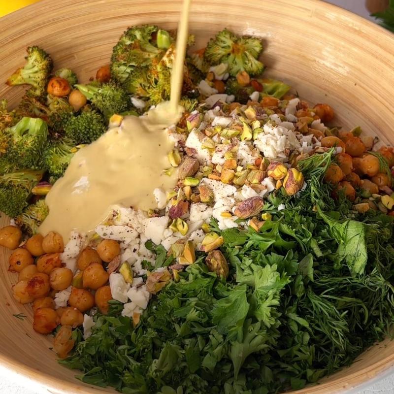 ROASTED BROCCOLI & COUSCOUS HARVEST BOWL photo